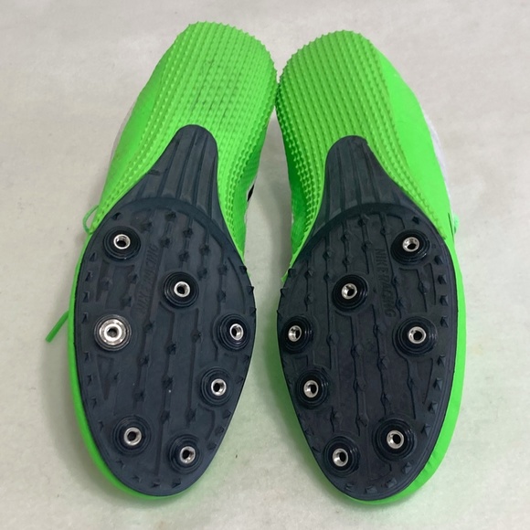 Nike Rival S Sprint Lime Green Men's Track Shoes Size 11.5 With Spikes - Picture 6 of 8